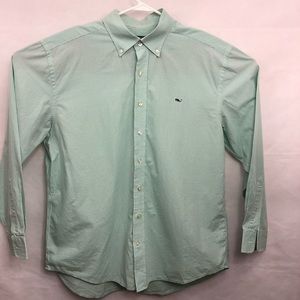 Vineyard Vines By Shep & Ian Whale Green Shirt